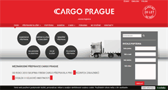 Desktop Screenshot of cargoprague.cz